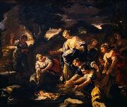 Giuseppe Simonelli The Finding of Moses oil painting reproduction